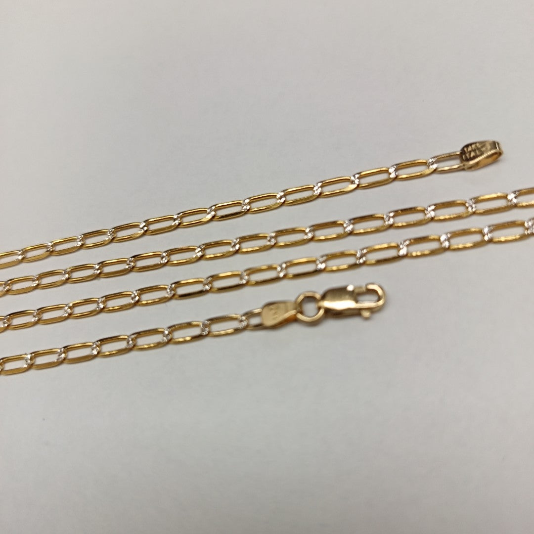 CADENA ORO 14 K 4.5 GRMS (SEMINUEVO)