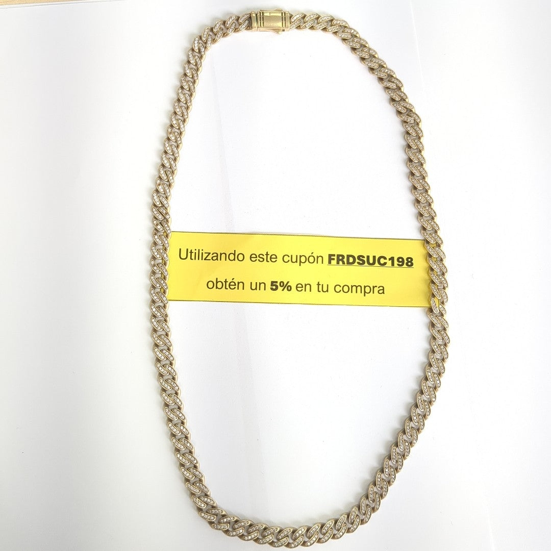 CADENA ORO 10 K 42.7 GRMS (SEMINUEVO)