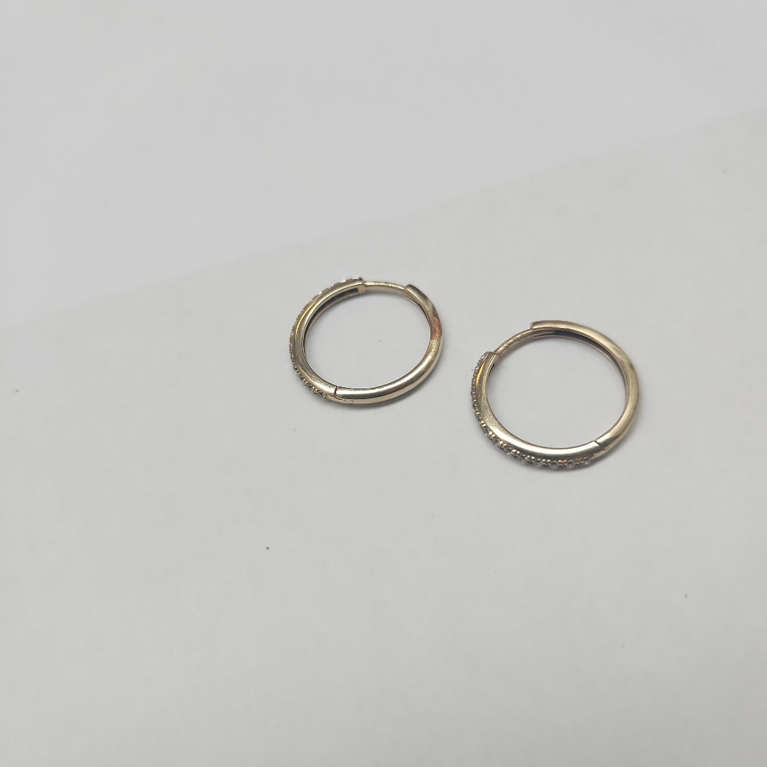 ARRACADAS PAR ORO 10 K 1.9 GRMS (SEMINUEVO)