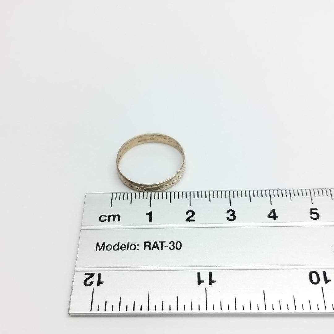ARGOLLA ORO 8 K 0.8 GRMS (SEMINUEVO)