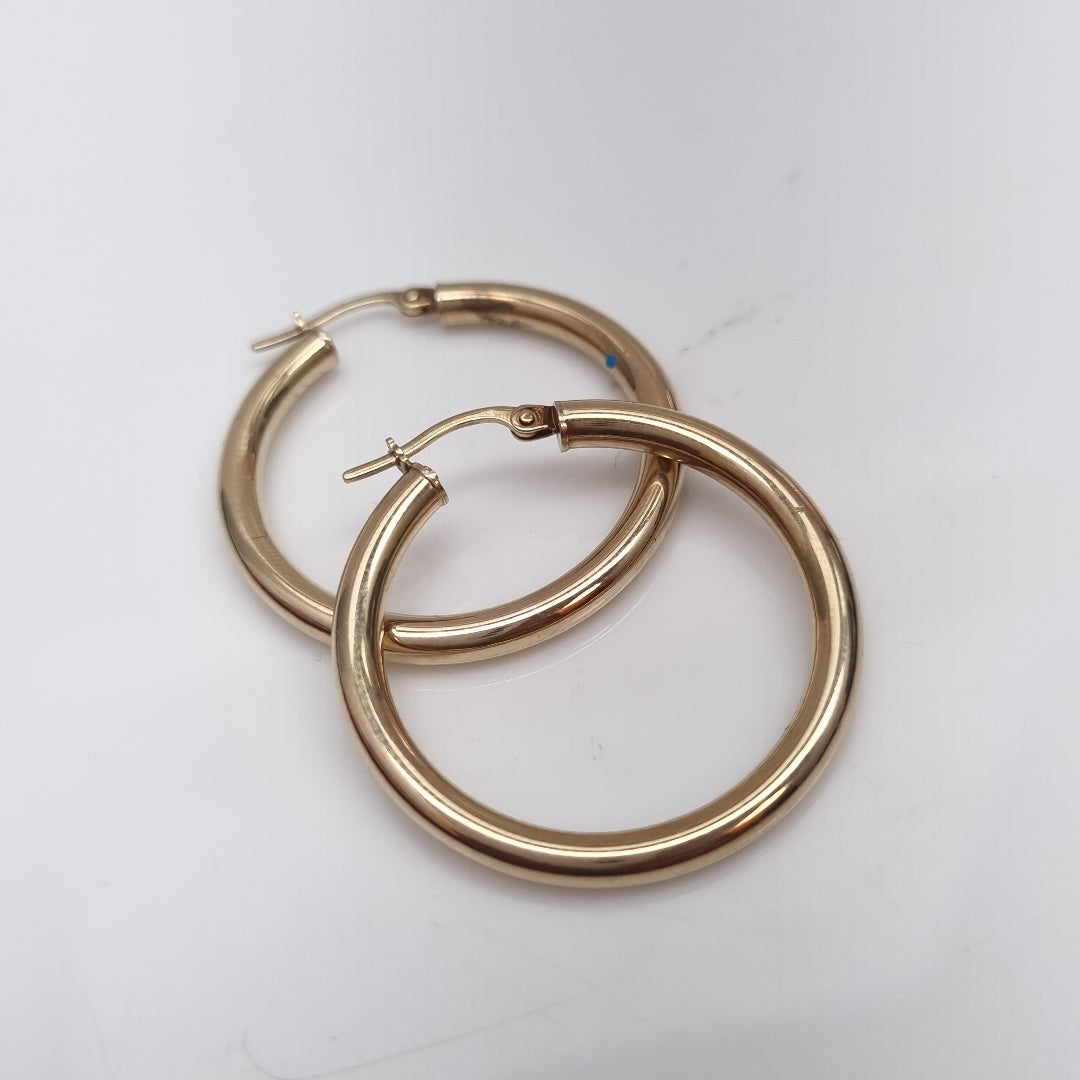 ARRACADAS PAR ORO 14 K 2.3 GRMS (SEMINUEVO)