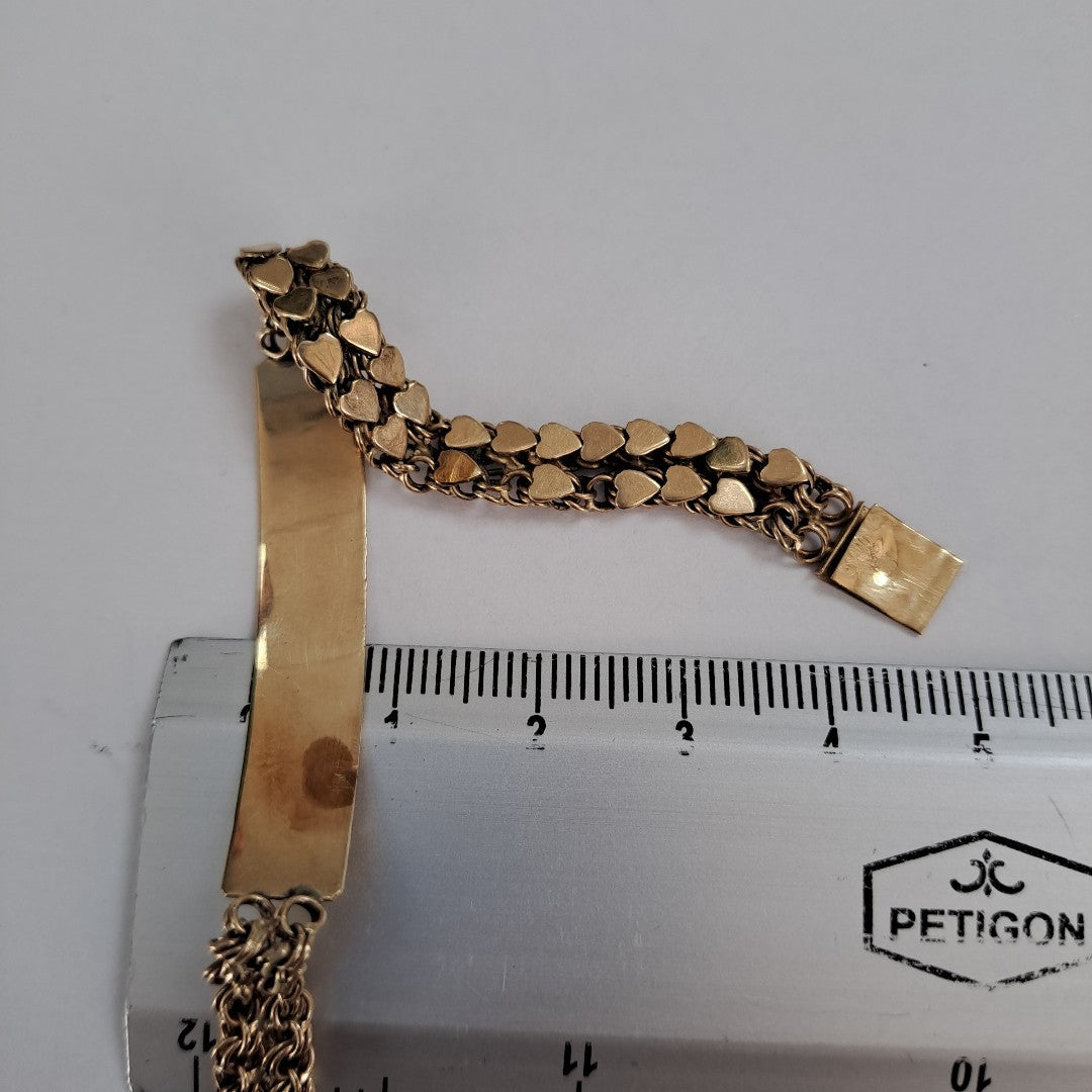 ESCLAVA ORO 10 K 9.7 GRMS (SEMINUEVO)