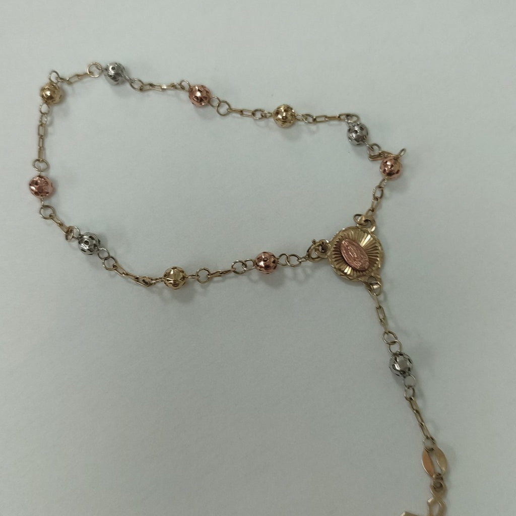 PULSERA ORO,ORO COMBINADO 10 K 2,90 GRMS (SEMINUEVO)