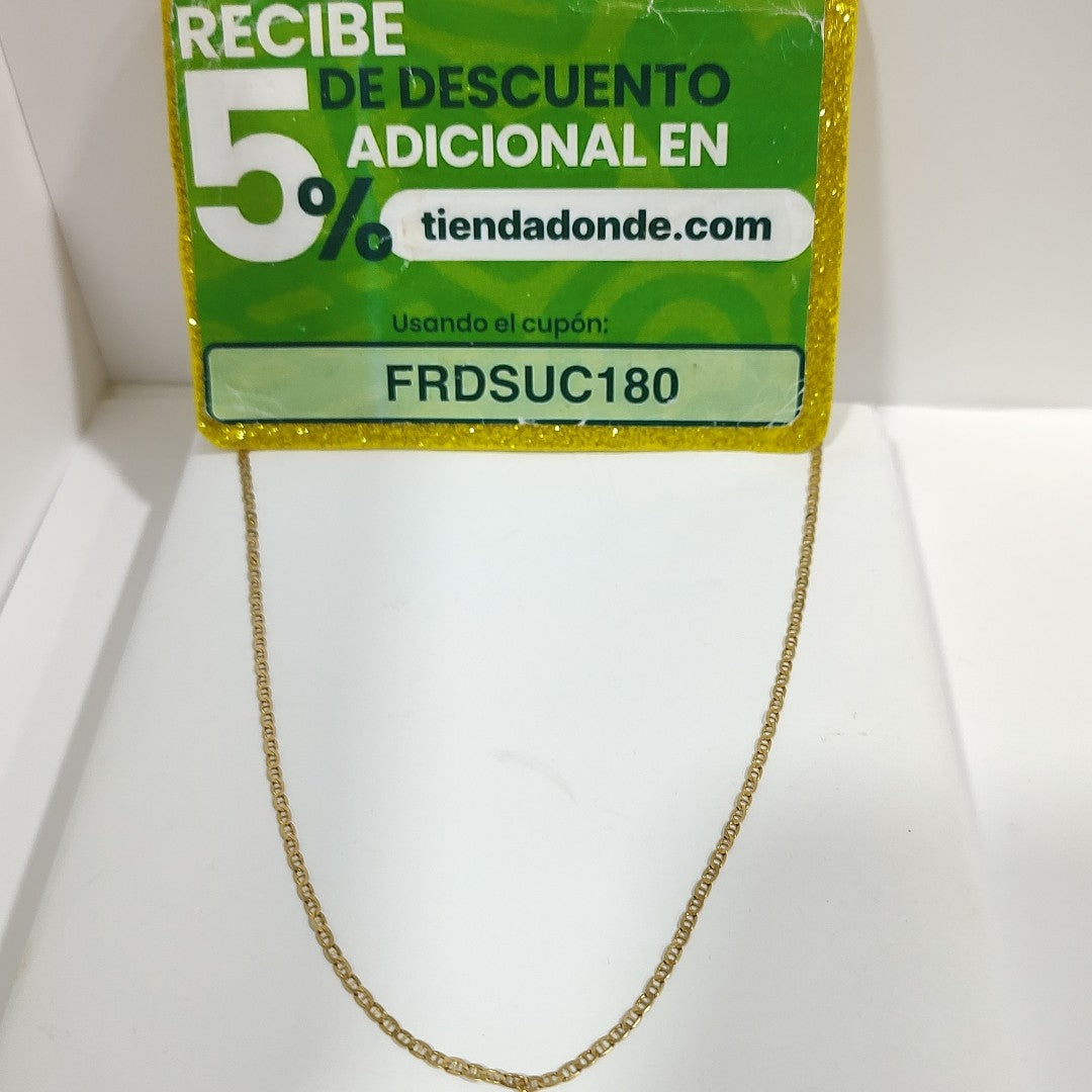 CADENA ORO 14 K 3.1 GRMS (SEMINUEVO)