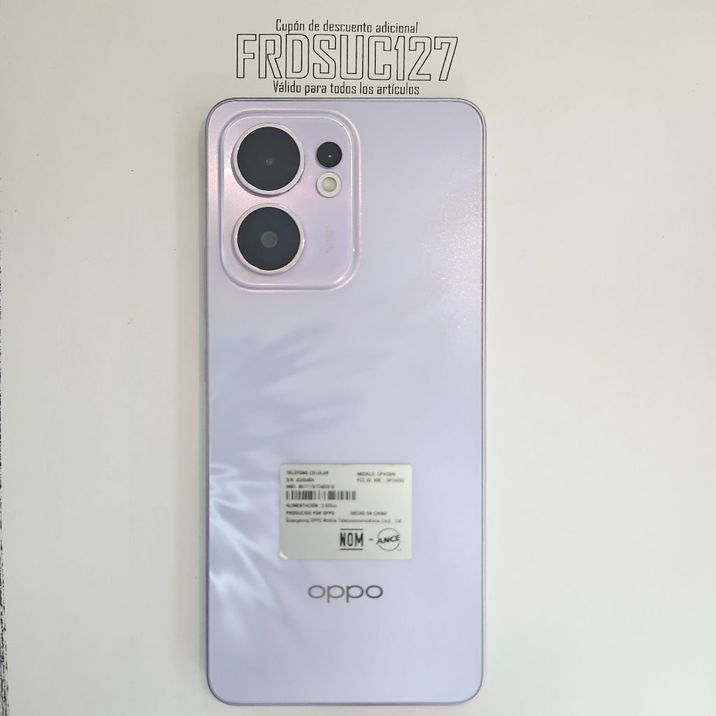 CELULAR OPPO RENO 13F 5G CPH2699 (2025) 256 GB 12 GB RAM (SEMINUEVO)