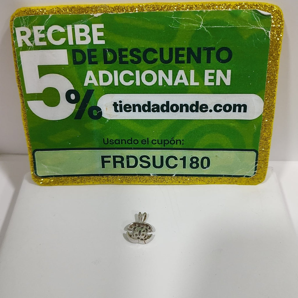DIJE ORO BLANCO 14 K 1,70 GRMS (SEMINUEVO)