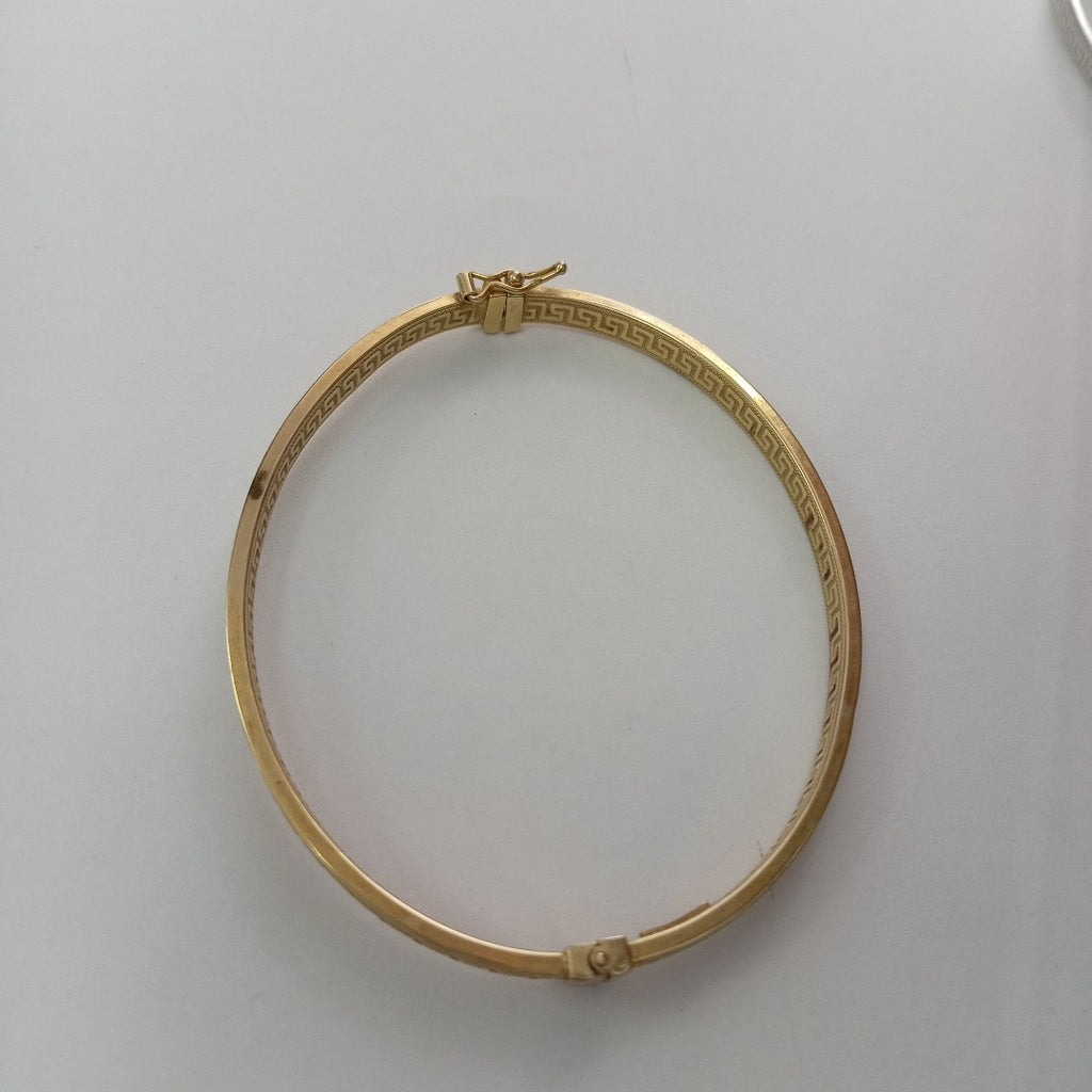 PULSERA ORO COMBINADO 10 K 10,20 GRMS (SEMINUEVO)