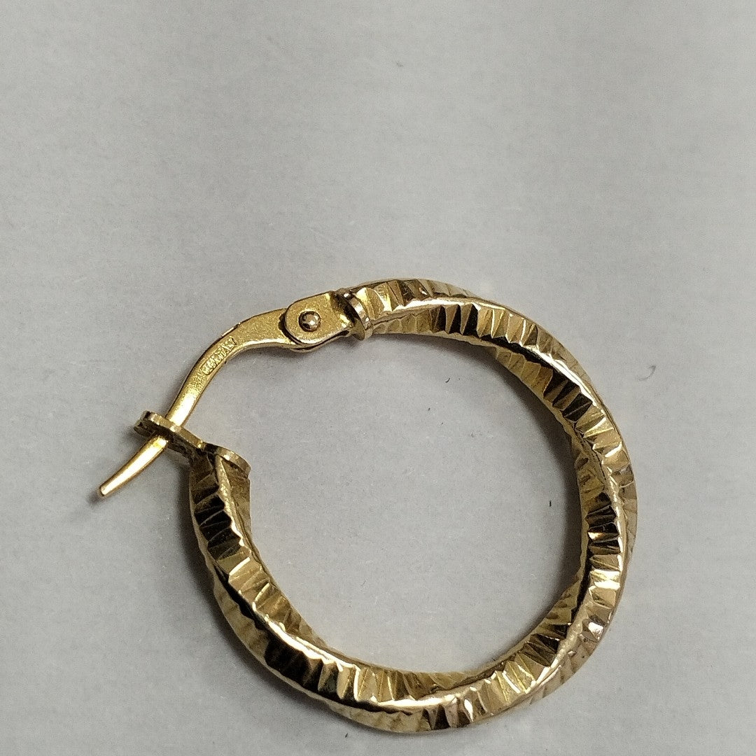 ARRACADAS PAR ORO 14 K 1.4 GRMS (SEMINUEVO)