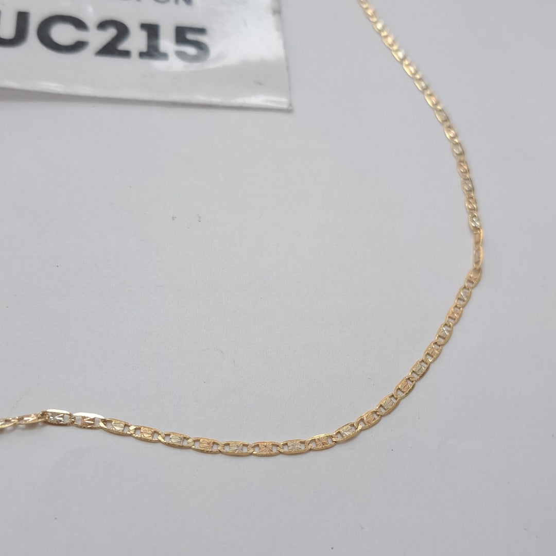 CADENA ORO 10 K 2,60 GRMS (SEMINUEVO)