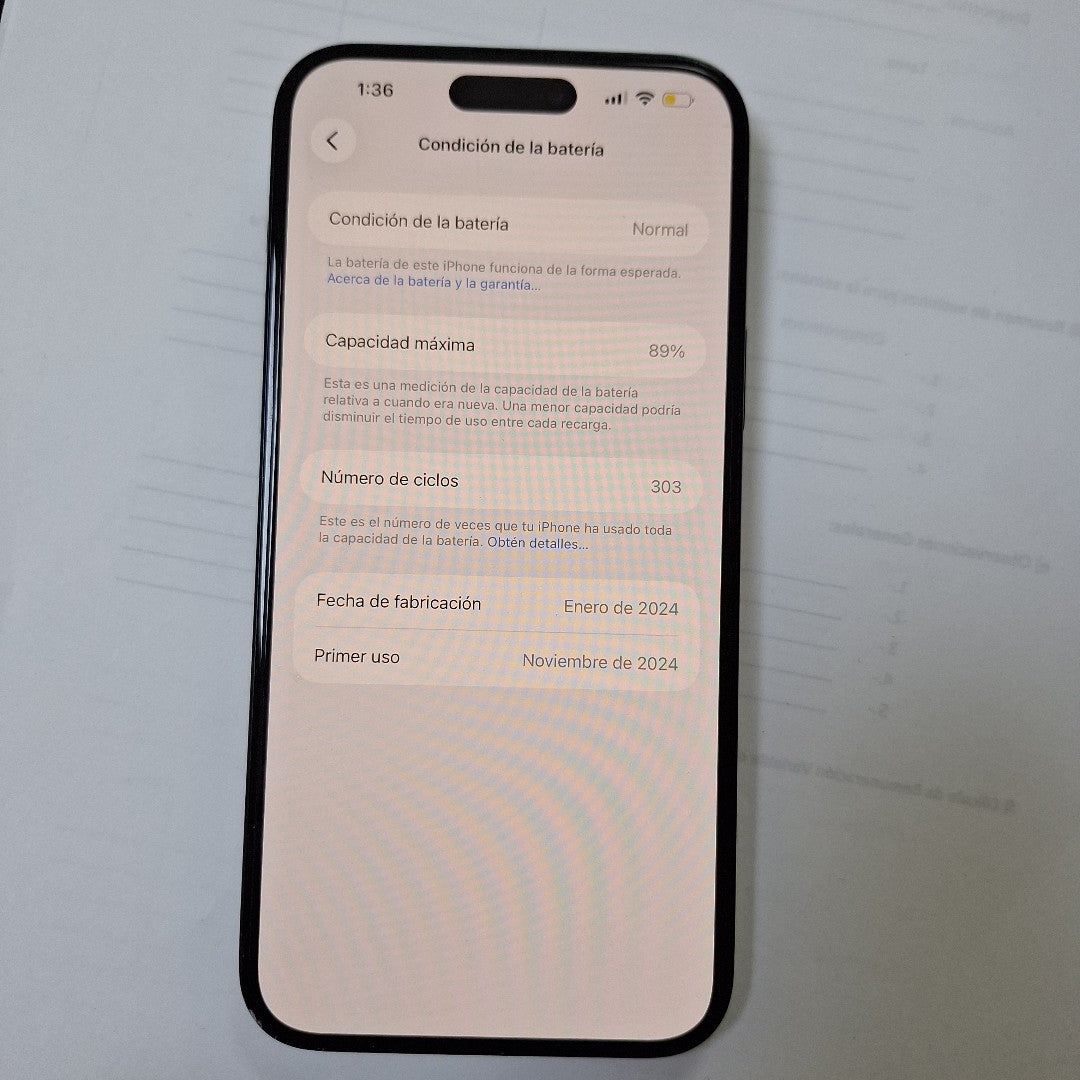 CELULAR APPLE IPHONE 15 PLUS A3093 (2023) 128 GB 6 GB RAM (SEMINUEVO)
