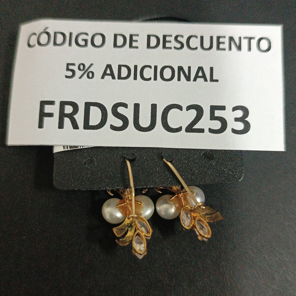 ARETES PAR ORO 10 K 2,00 GRMS (SEMINUEVO)