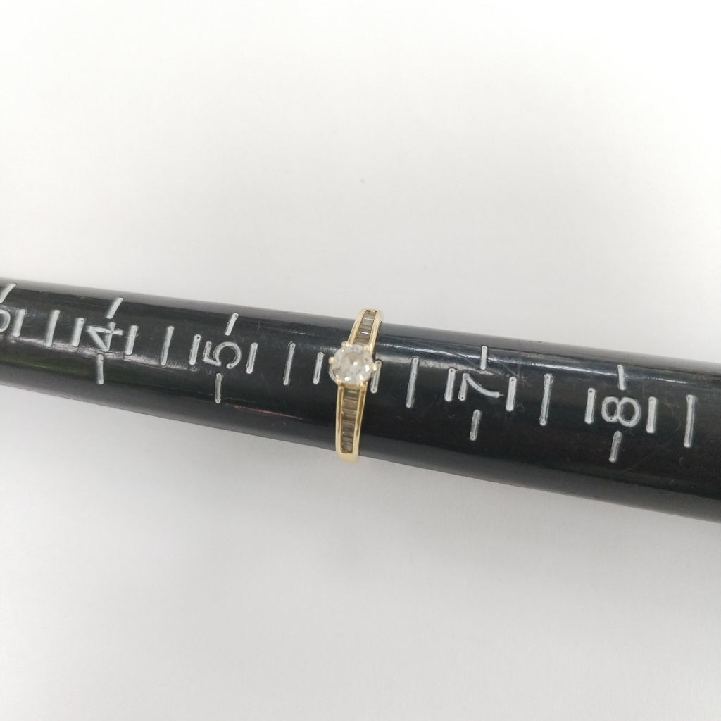 SOLITARIO ORO 14 K 1.7 GRMS (SEMINUEVO)