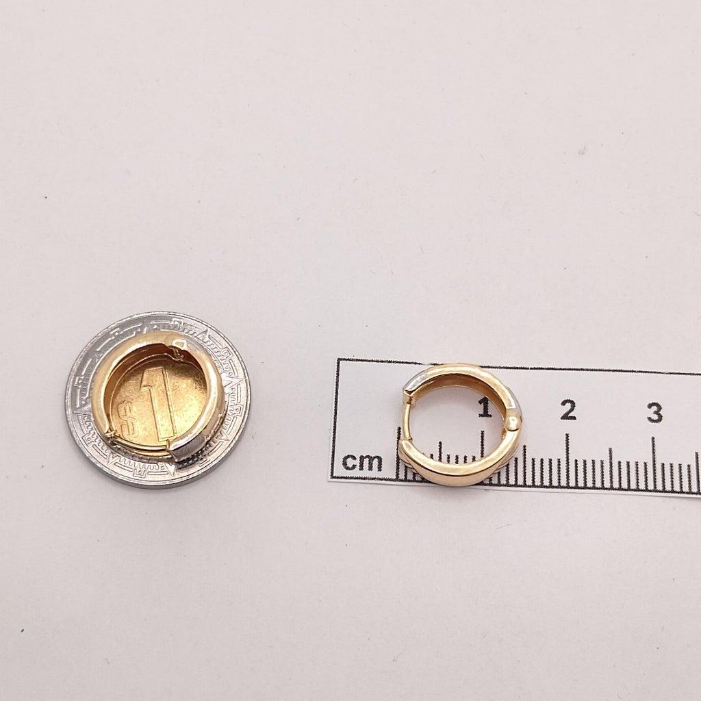 ARRACADAS PAR ORO 14 K 1,80 GRMS (SEMINUEVO)