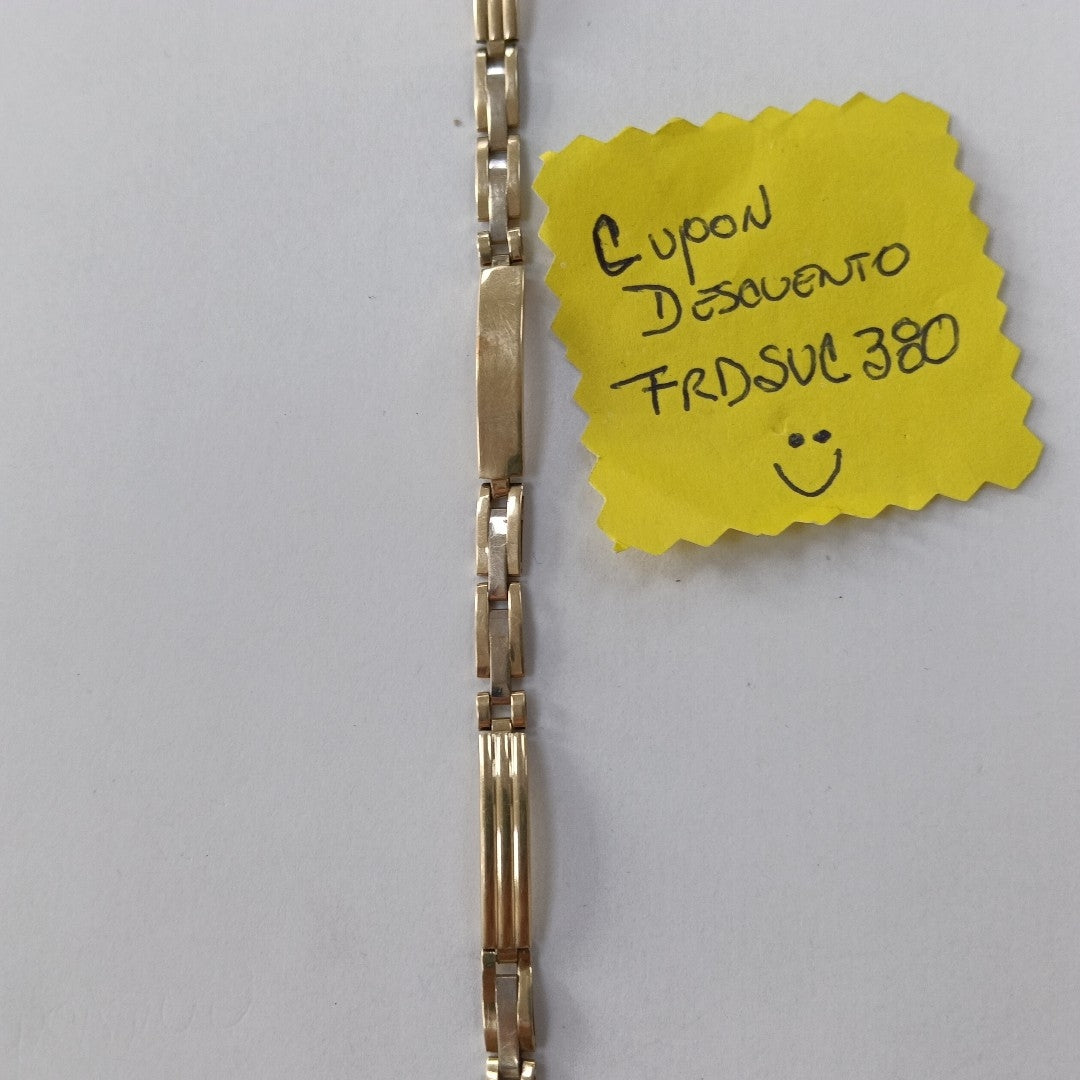 PULSERA ORO 14 K 6.7 GRMS (SEMINUEVO)
