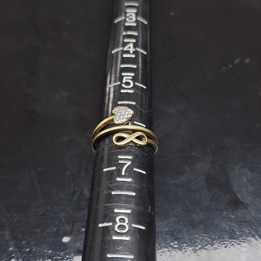 ANILLO ORO 10 K 1.9 GRMS (SEMINUEVO)