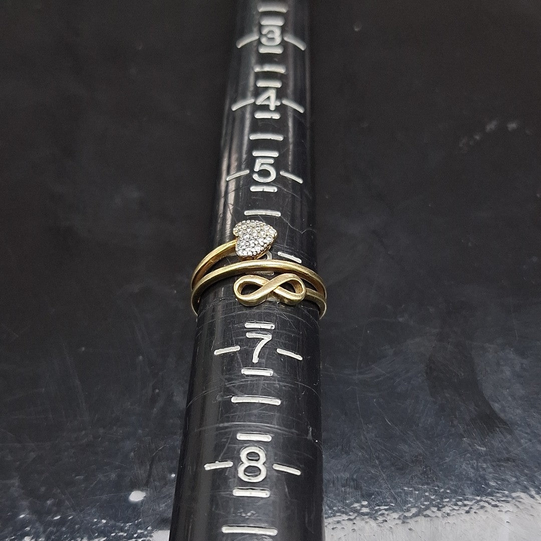ANILLO ORO 10 K 1.9 GRMS (SEMINUEVO)