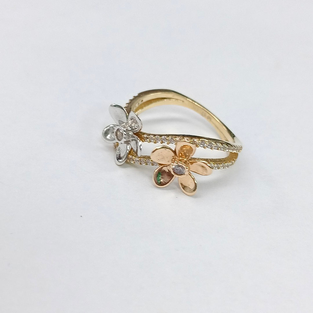 ANILLITO ORO COMBINADO 14 K 3 GRMS (SEMINUEVO)