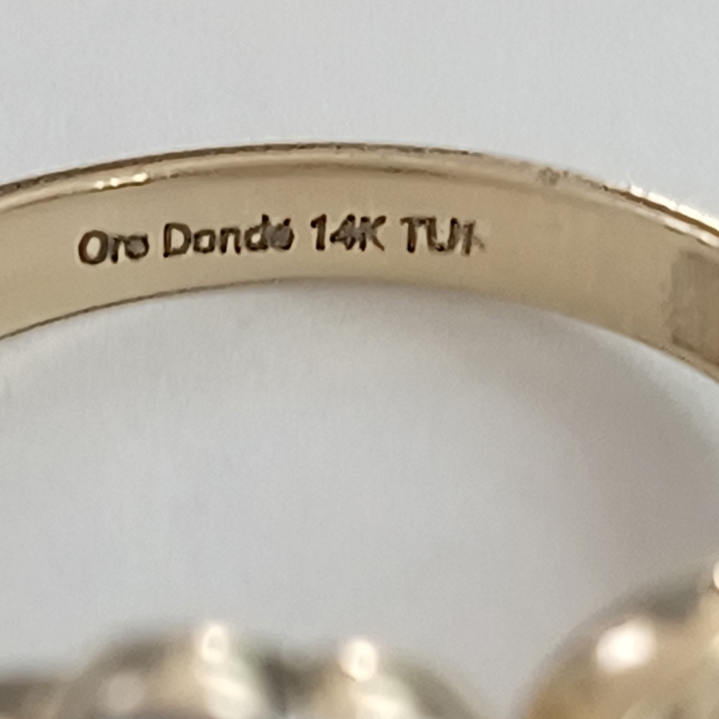 ANILLOS DAMA ORO 14K 2.7 (NUEVO)