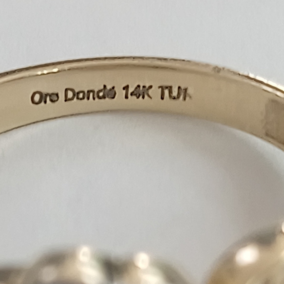 ANILLOS DAMA ORO 14K 2.7 (NUEVO)