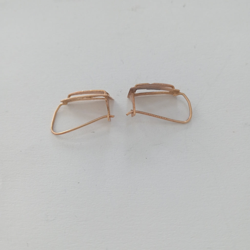 ARETES PAR ORO 8 K 1.1 GRMS (SEMINUEVO)