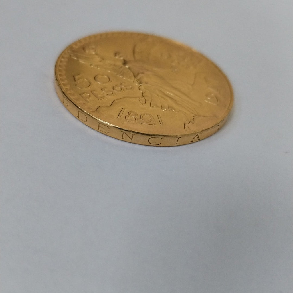 K1 41.6 GRMS 21 K IDENTIFICACIÓN MONEDA NOMINATIVA MONEDAS PESOS 50 PESOS (SEMINUEVO)