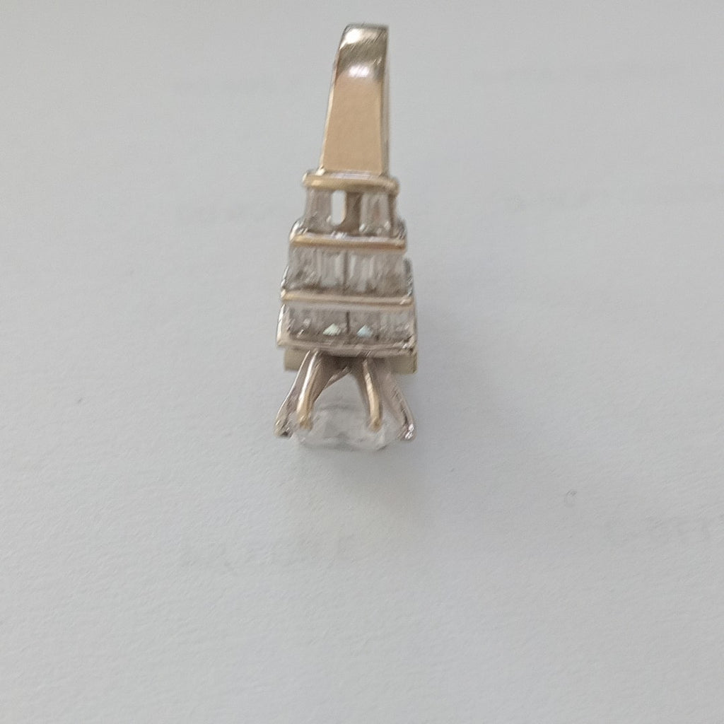 ANILLO ORO BLANCO 10 K 4,40 GRMS (SEMINUEVO)