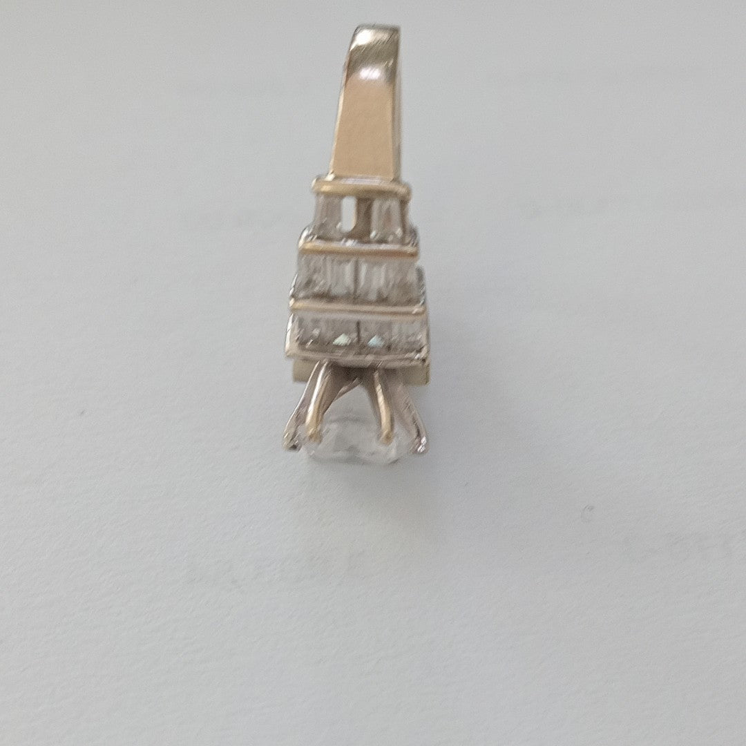ANILLO ORO BLANCO 10 K 4,40 GRMS (SEMINUEVO)