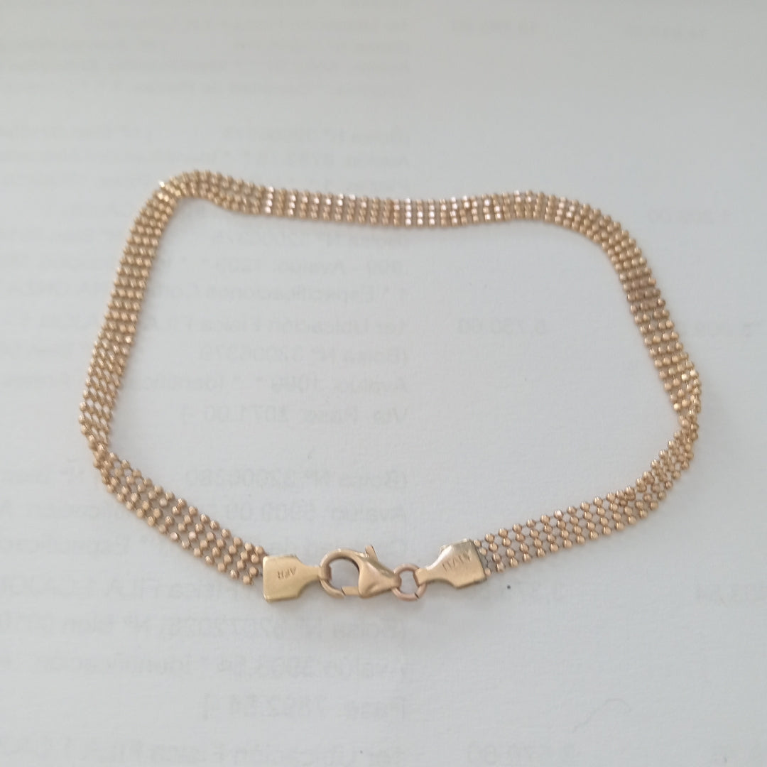PULSERA RIGIDA ORO 10 K 2,50 GRMS (SEMINUEVO)