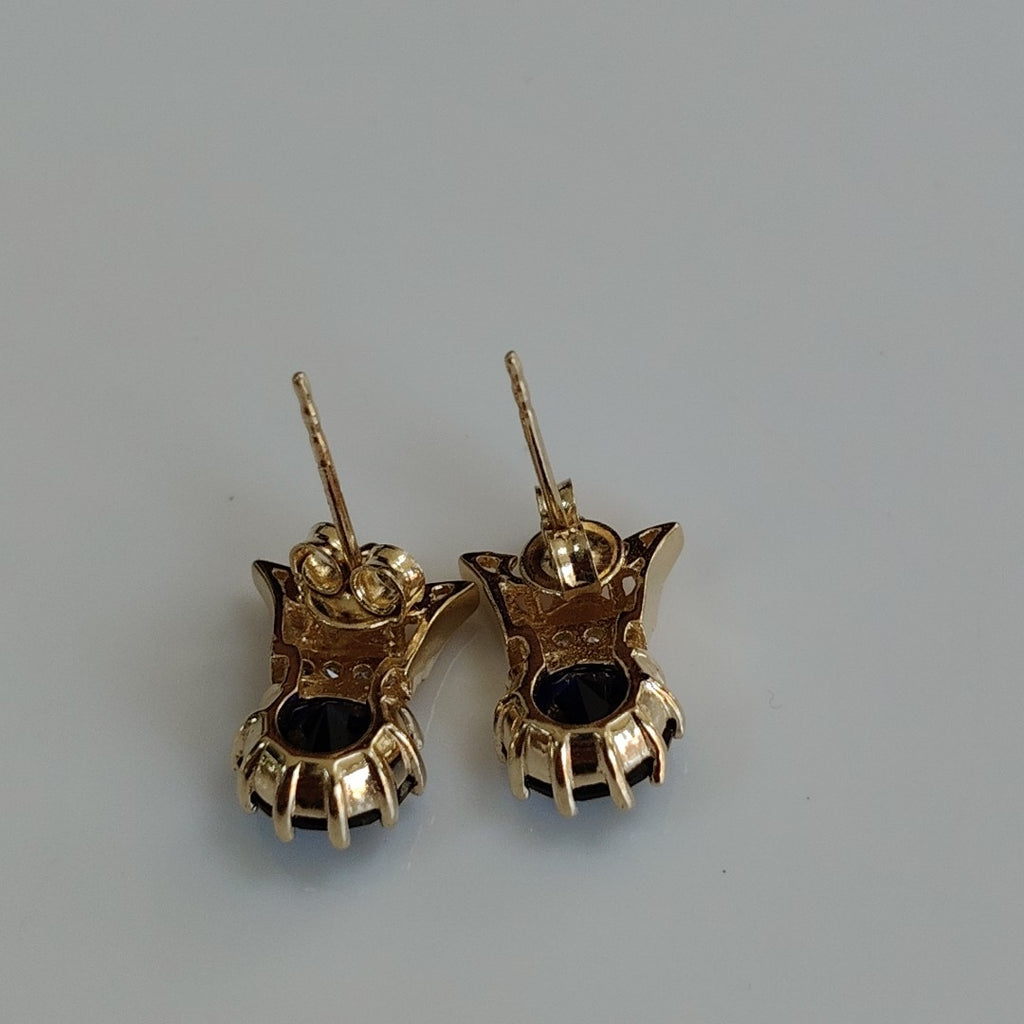 BROQUELES PAR ORO 14 K 1,90 GRMS (SEMINUEVO)