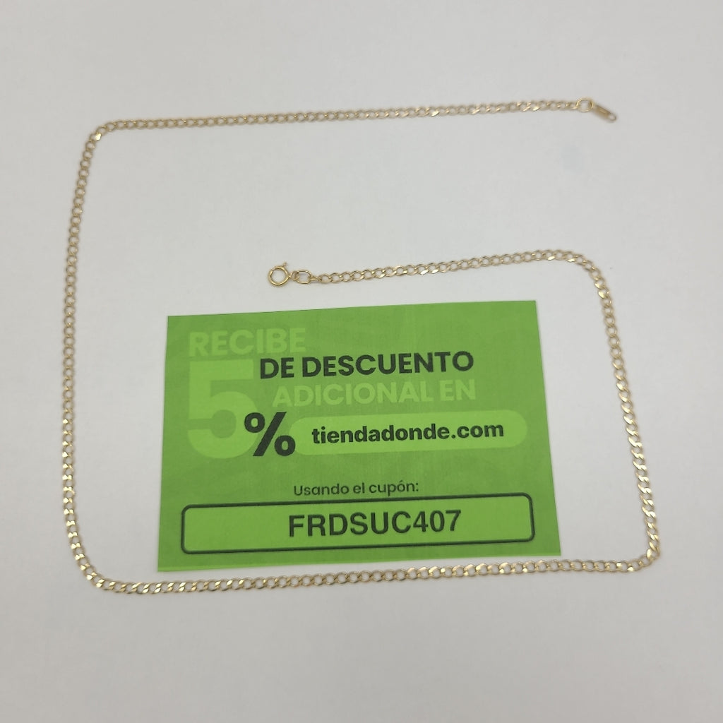 CADENA ORO 14 K 5.5 GRMS (SEMINUEVO)