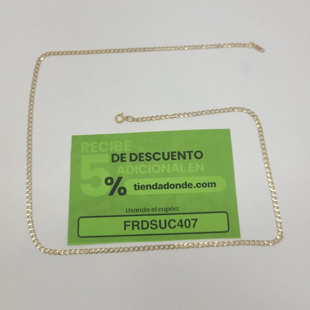 CADENA ORO 14 K 5.5 GRMS (SEMINUEVO)