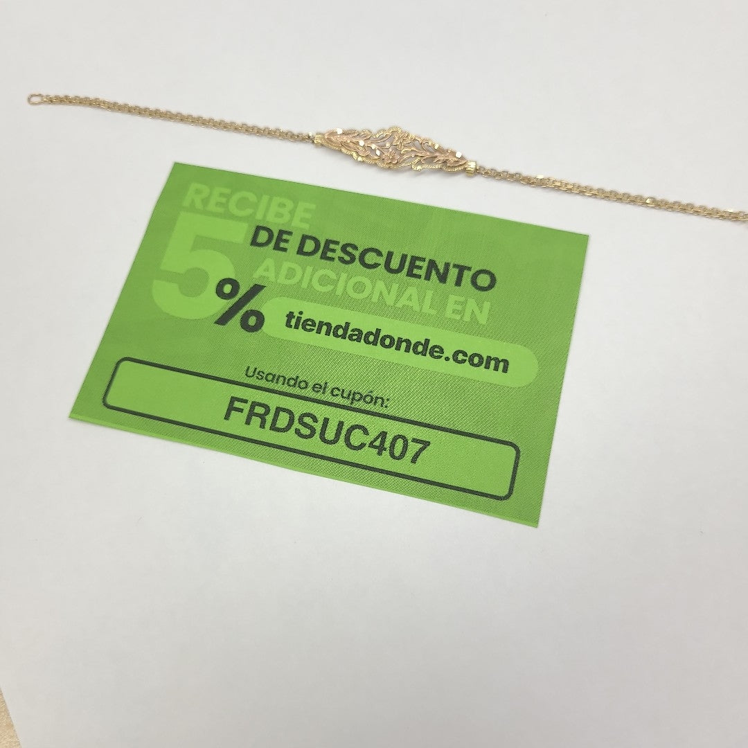 PULSERA ORO 14 K 2.9 GRMS (SEMINUEVO)