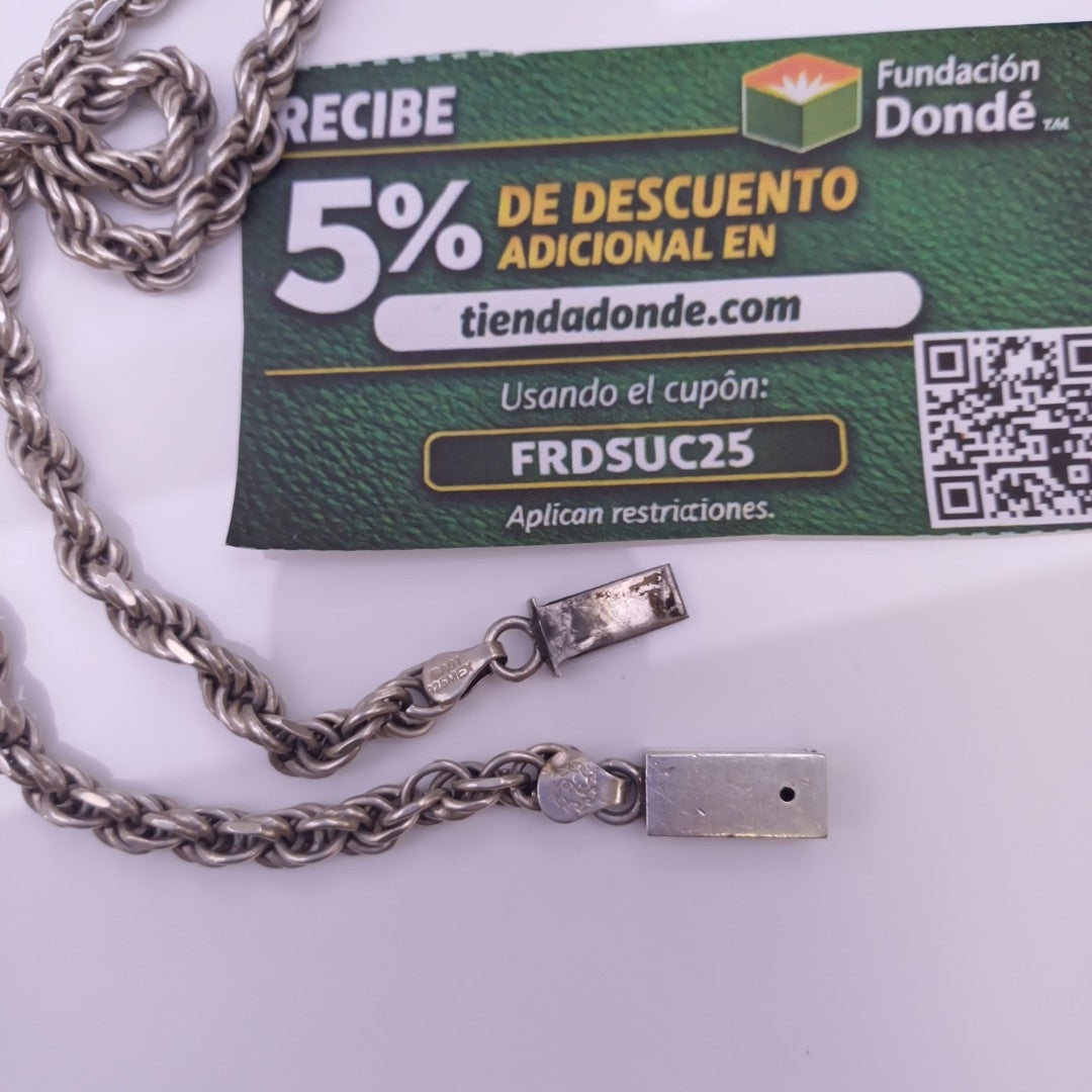 CADENA PLATA 65,20 GRMS (SEMINUEVO)