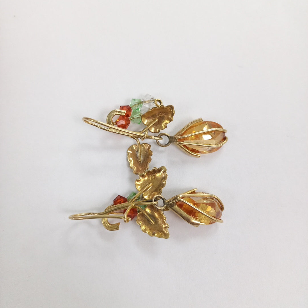 ARETES PAR ORO 14 K 7.5 GRMS (SEMINUEVO)
