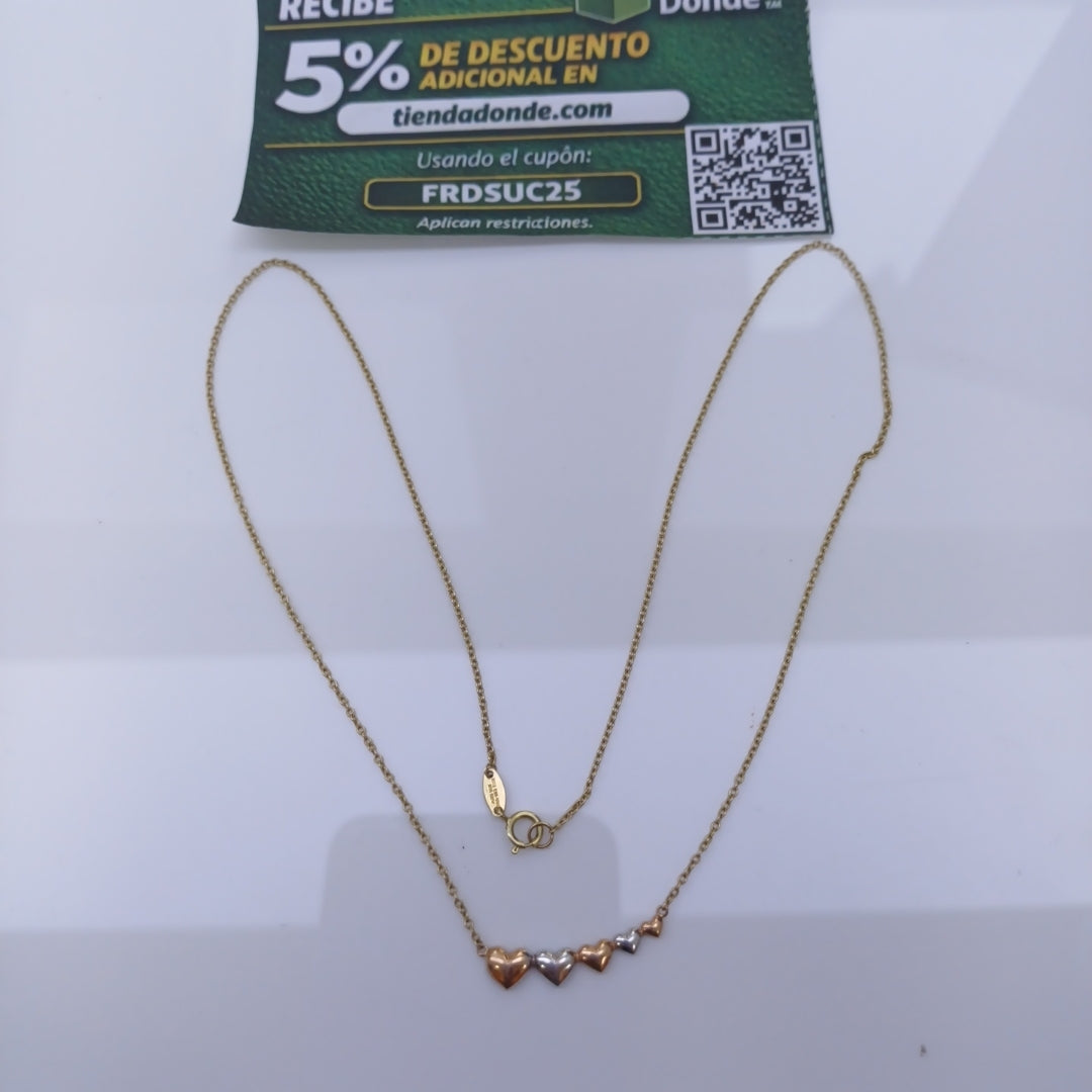 GARGANTILLA ORO 14 K 2.1 GRMS (SEMINUEVO)
