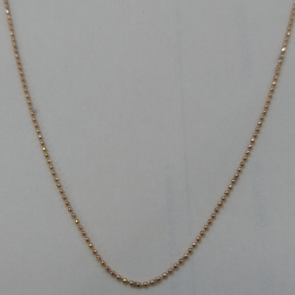 CADENA ORO 18 K 2.1 GRMS (SEMINUEVO)