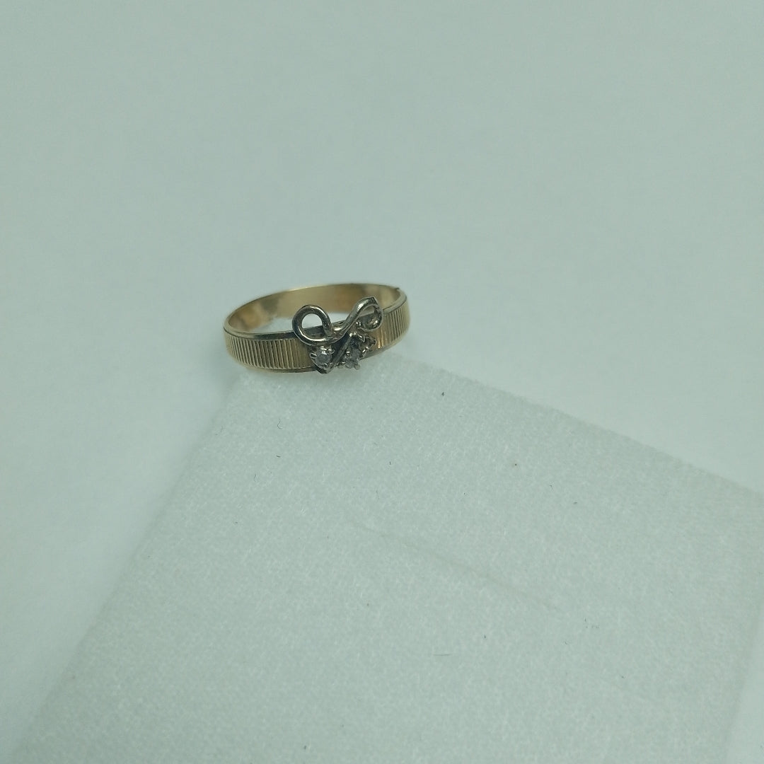 ANILLITO ORO, RODIADO 14 K 2.4 GRMS (SEMINUEVO)