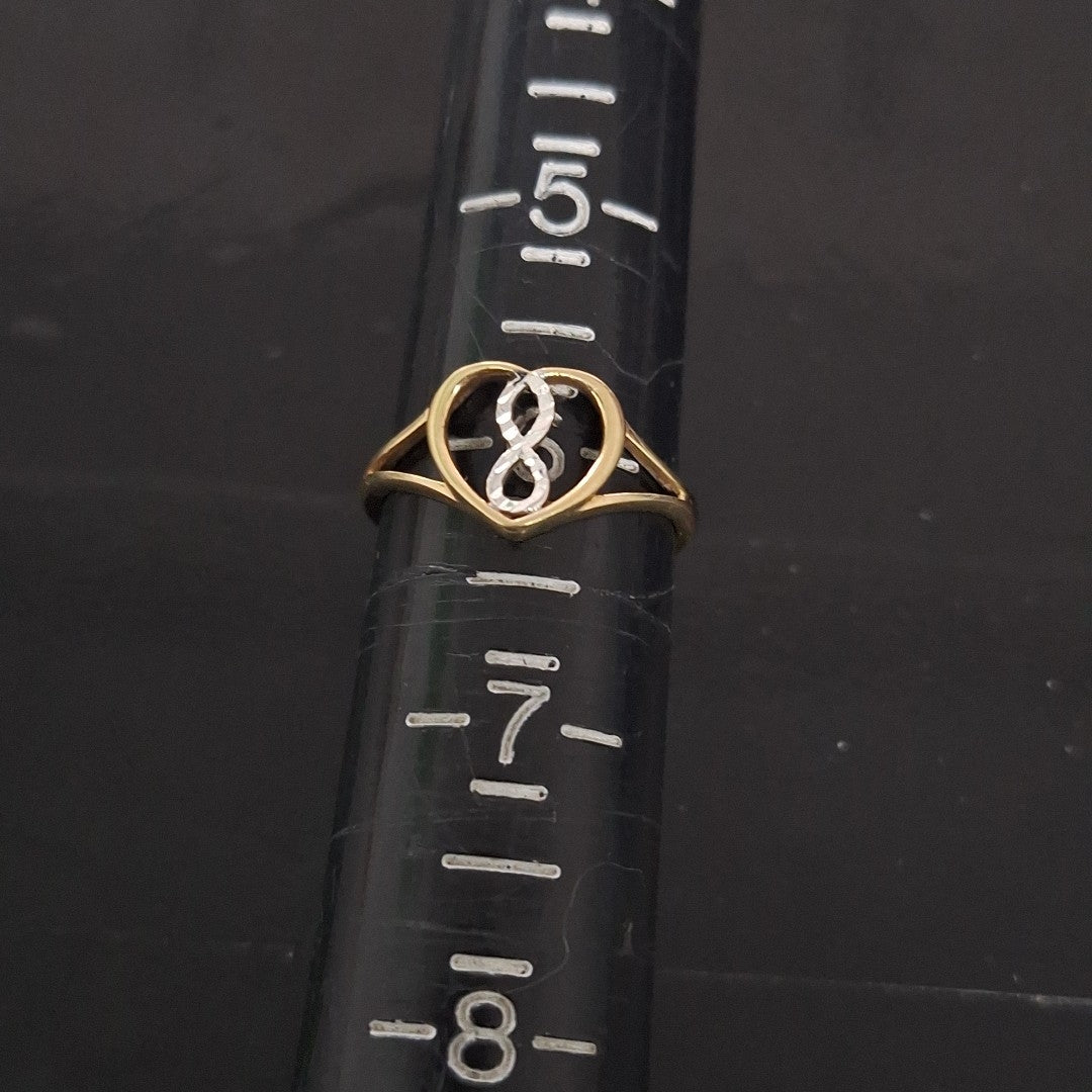 ANILLO ORO 10 K 1.3 GRMS (SEMINUEVO)