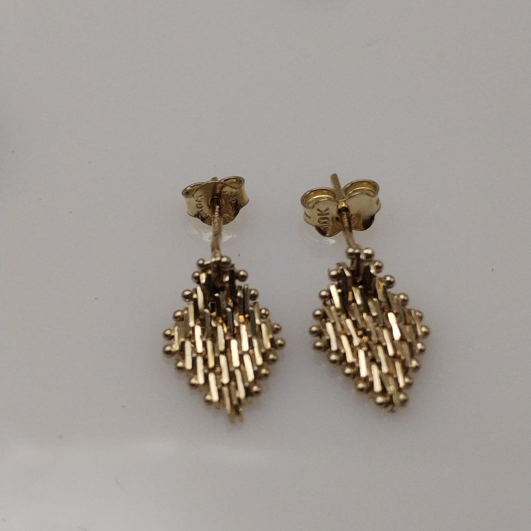ARETES PAR ORO 10 K 2.5 GRMS (SEMINUEVO)