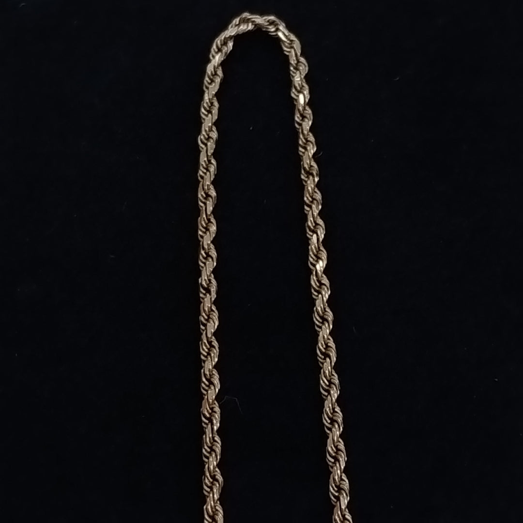CADENA ORO 14 K 4,00 GRMS (SEMINUEVO)