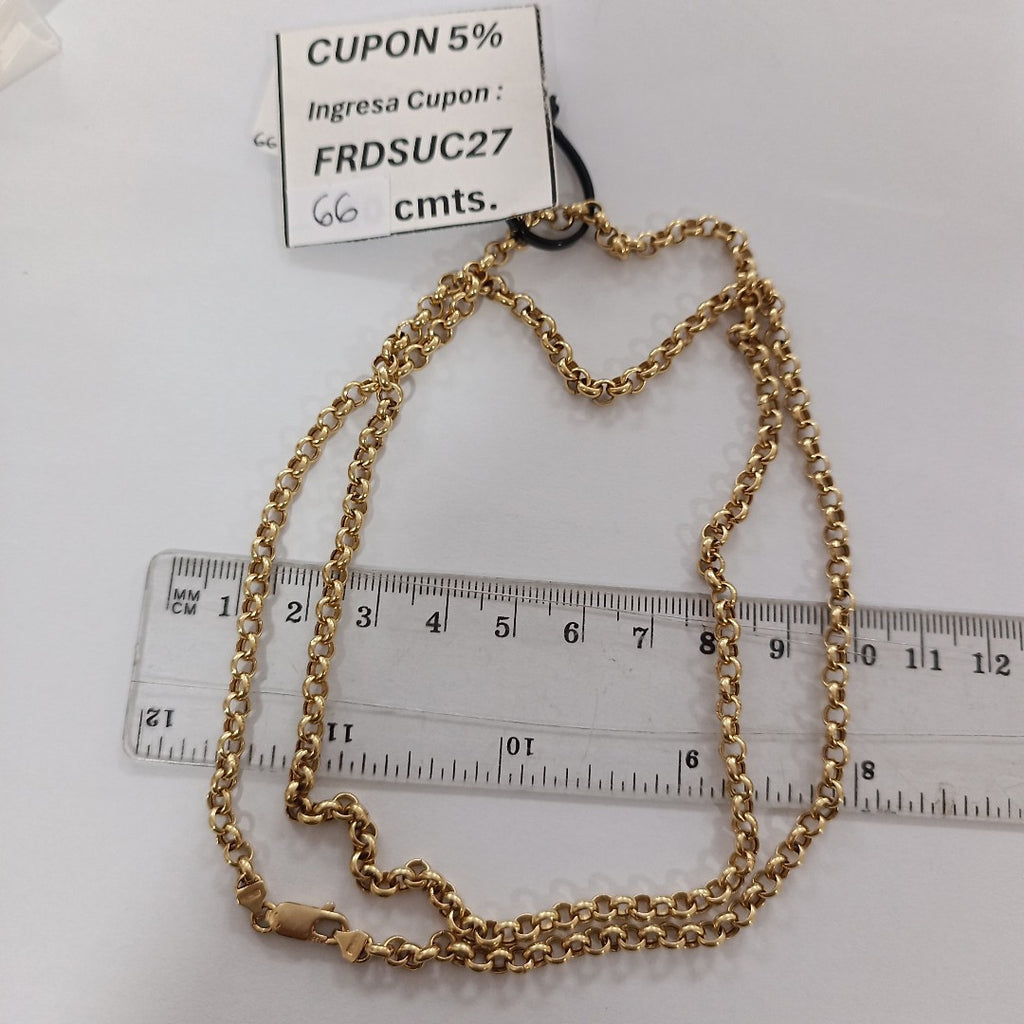 COLLAR ORO 18 K 13.6 GRMS (SEMINUEVO)