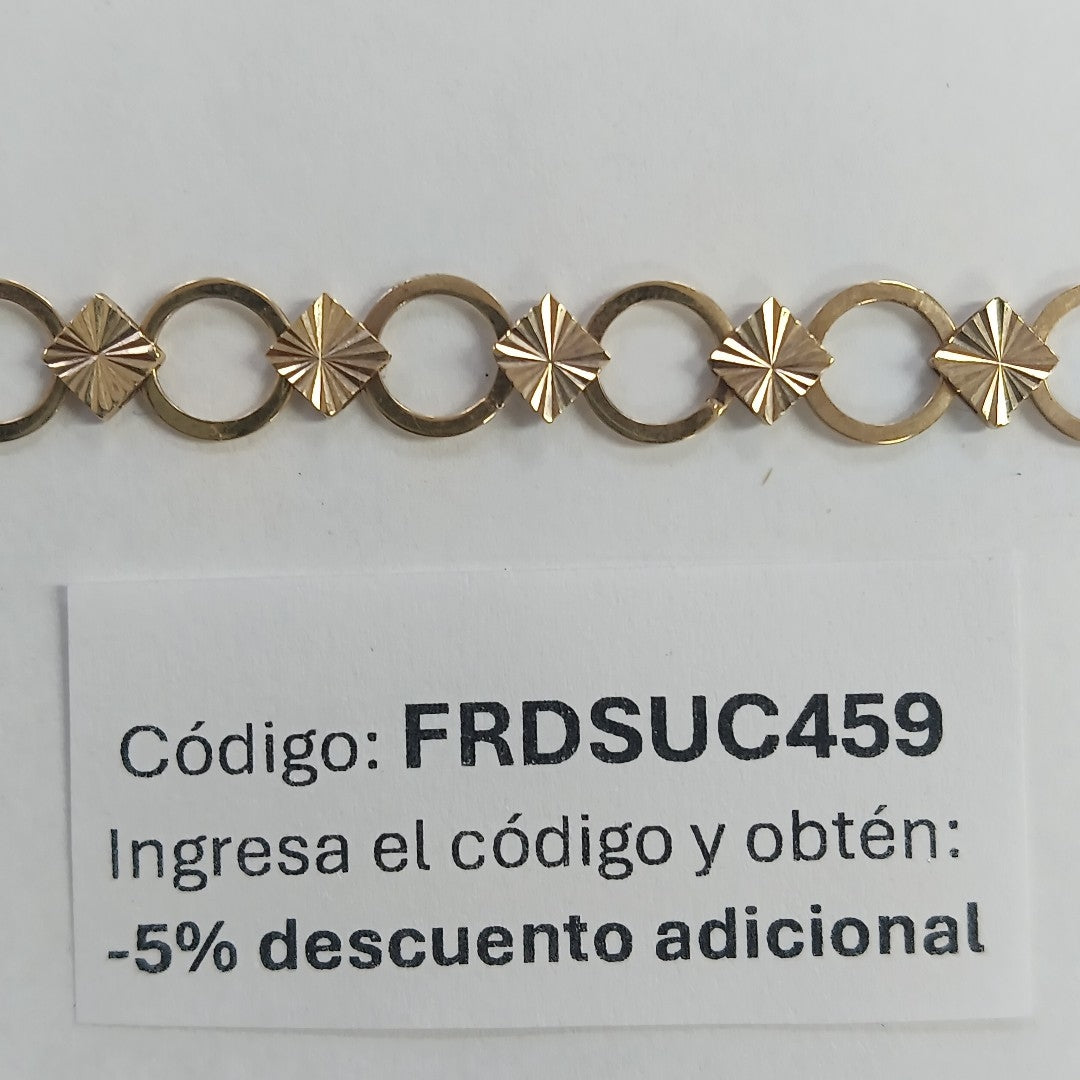 PULSERAS DAMA ORO 14K 3.5 (NUEVO)