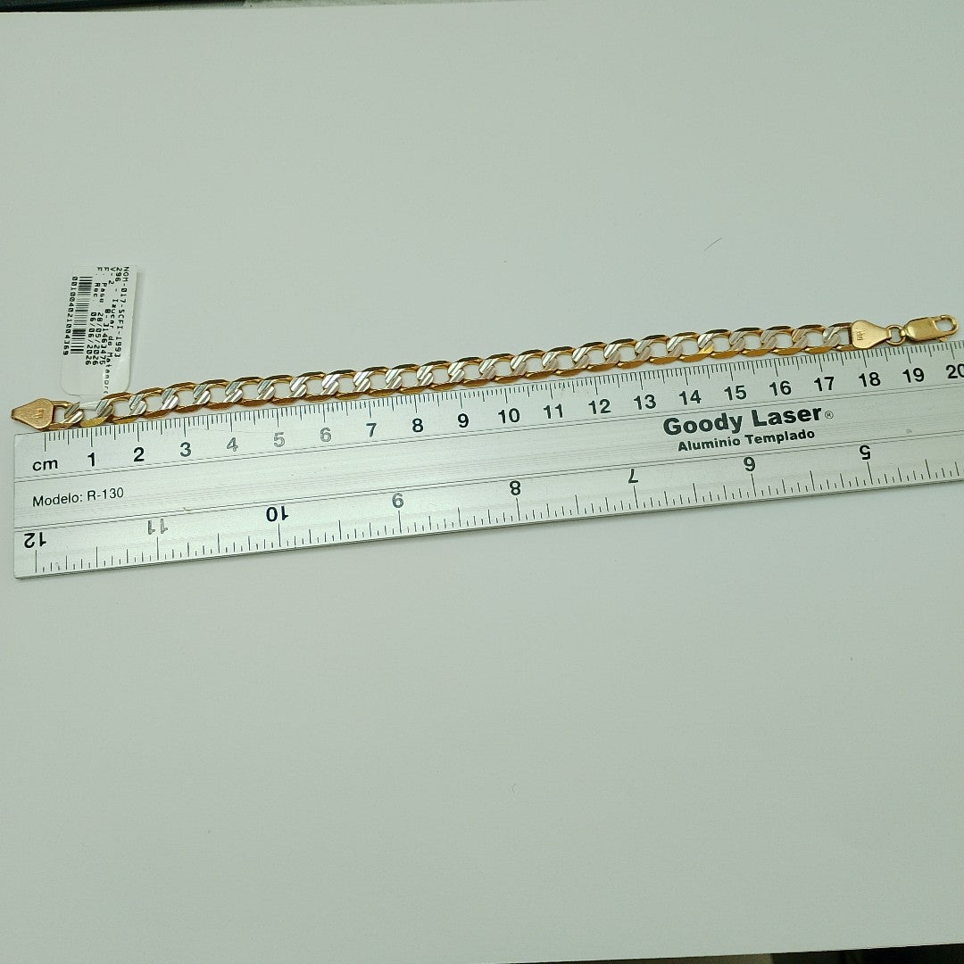PULSERA ORO 14 K 11.7 GRMS (SEMINUEVO)