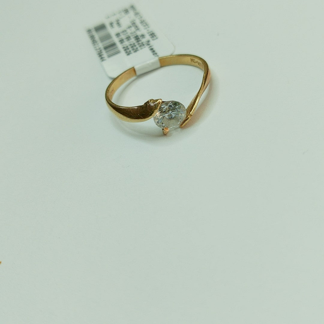ANILLO ORO 14 K 1,70 GRMS (SEMINUEVO)