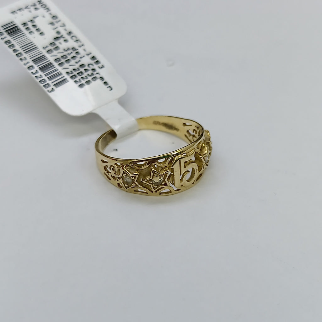 ANILLITO ORO 10 K 1.8 GRMS (SEMINUEVO)