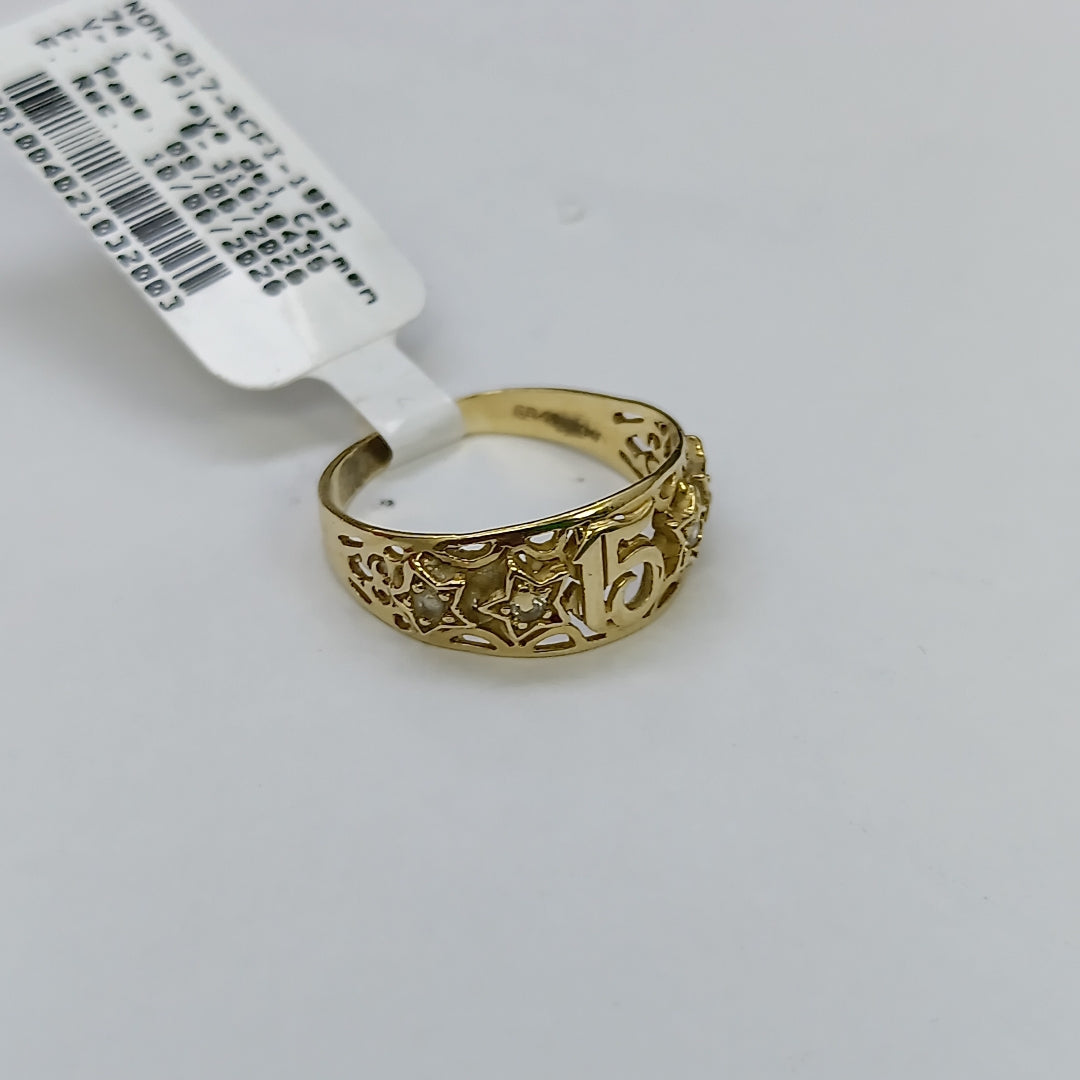 ANILLITO ORO 10 K 1.8 GRMS (SEMINUEVO)