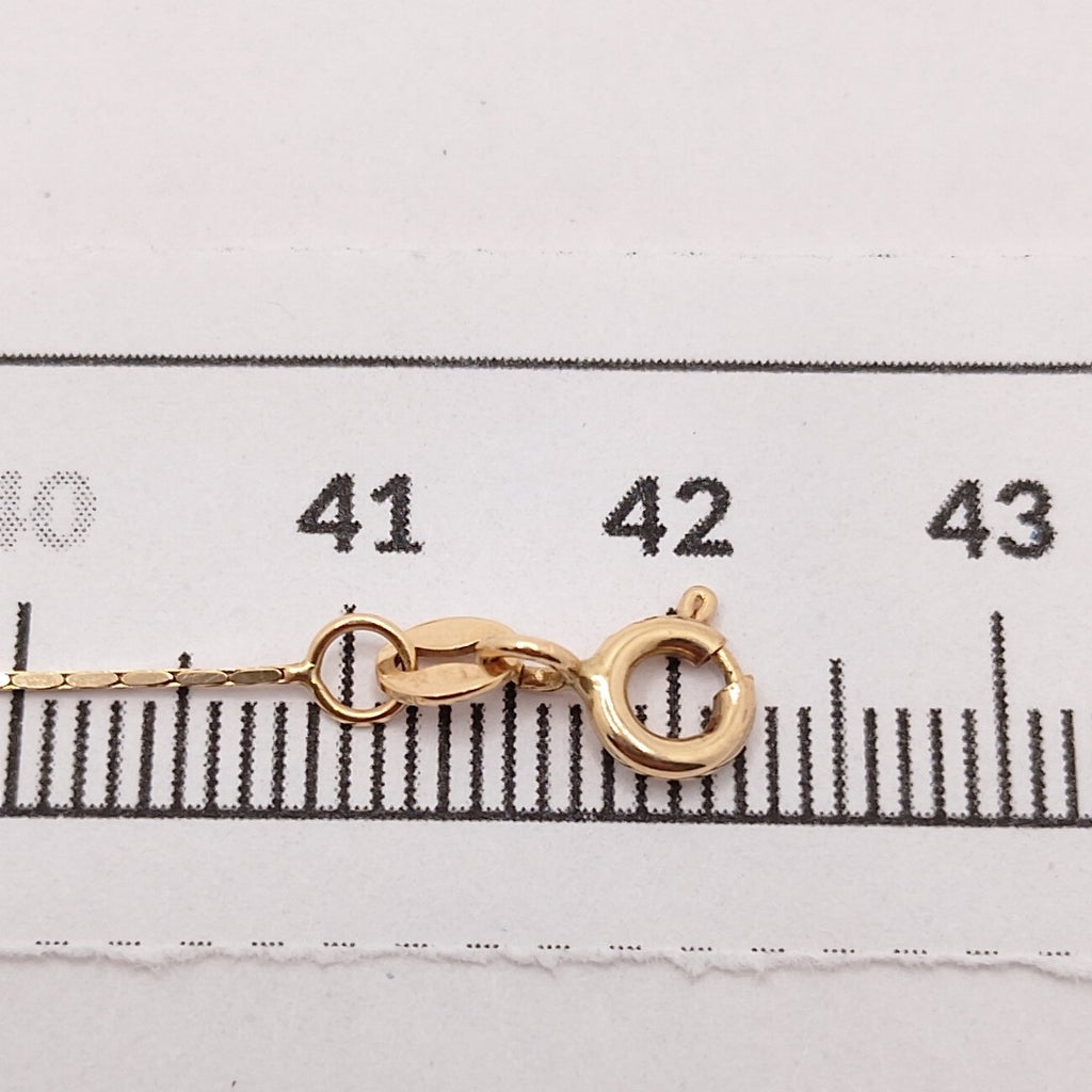 GARGANTILLA ORO COMBINADO 14 K 3.4 GRMS (SEMINUEVO)