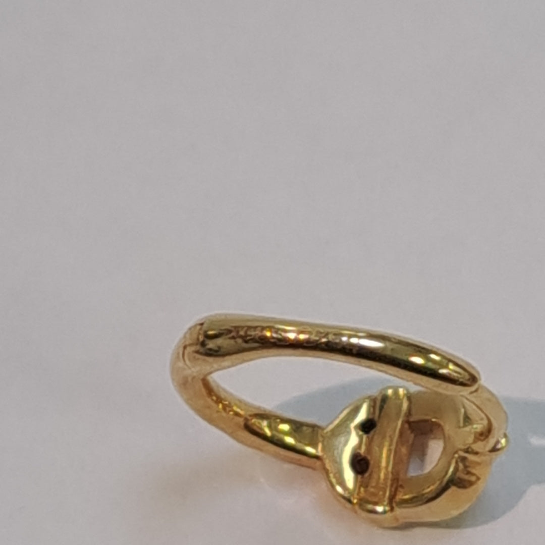 ARRACADAS PAR ORO 18 K 1,90 GRMS (SEMINUEVO)