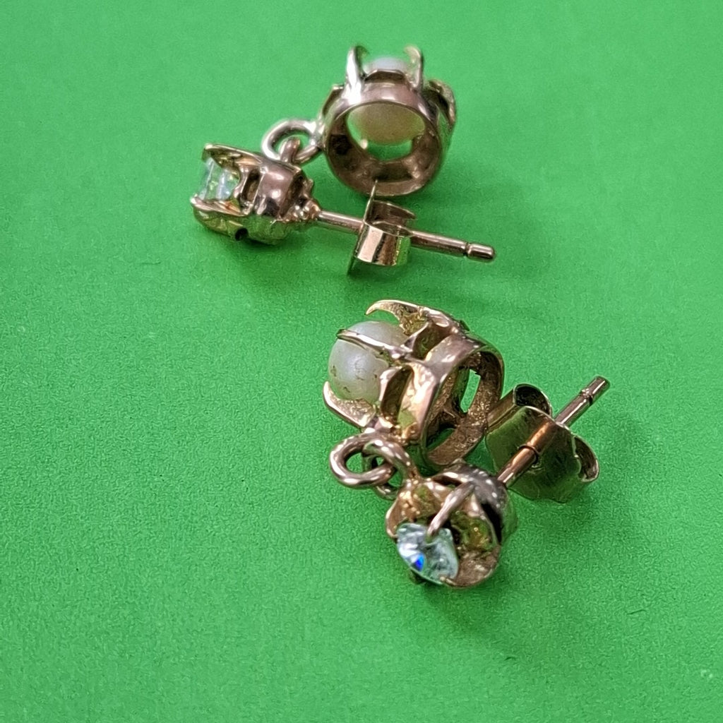 ARETES PAR ORO 10 K 4,00 GRMS (SEMINUEVO)