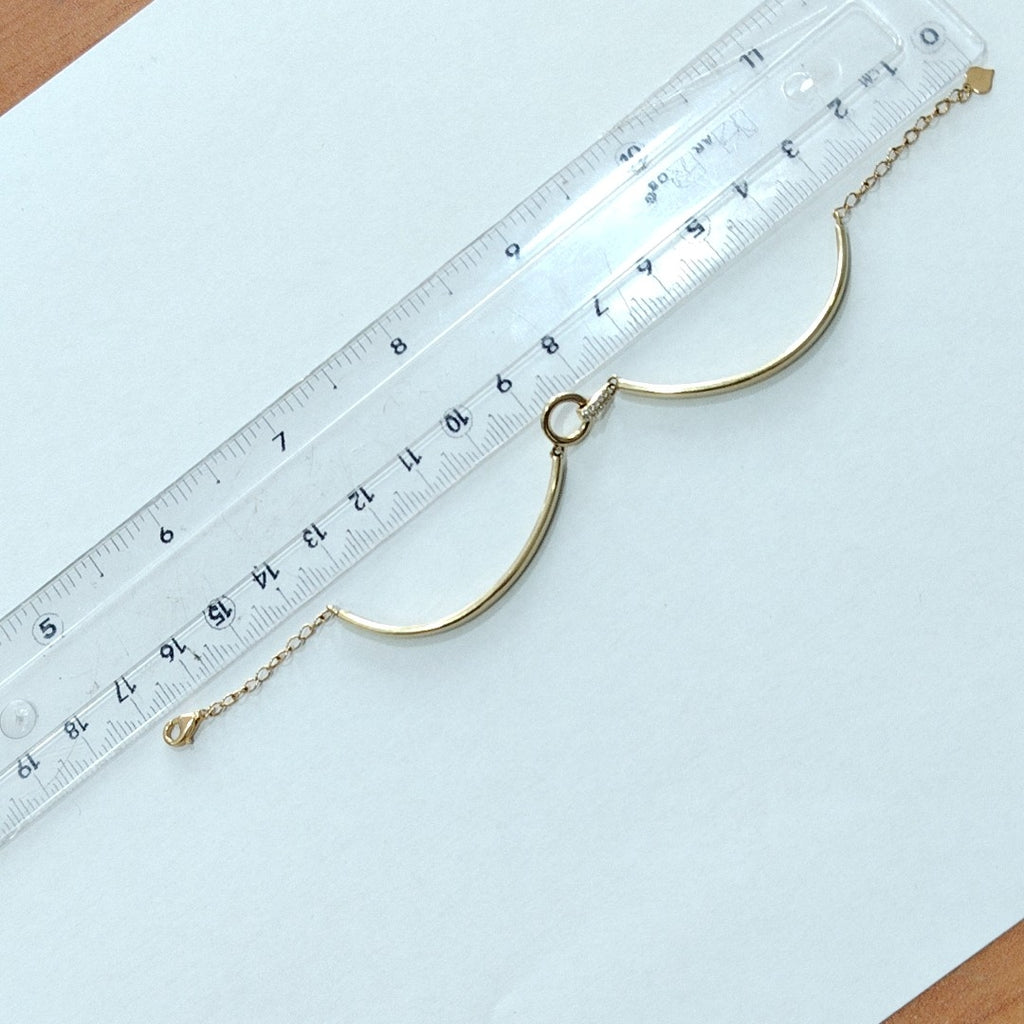 PULSERA ORO 14 K 3.6 GRMS (SEMINUEVO)